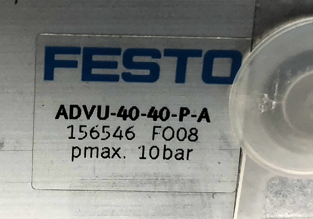 Festo Compact Cylinder ANVU-40-40-P-A NOS
