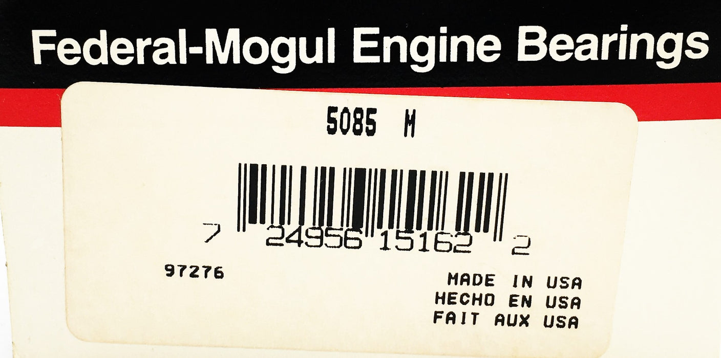 Federal Mogul Engine Crankshaft Main Bearing Set 5085M NOS