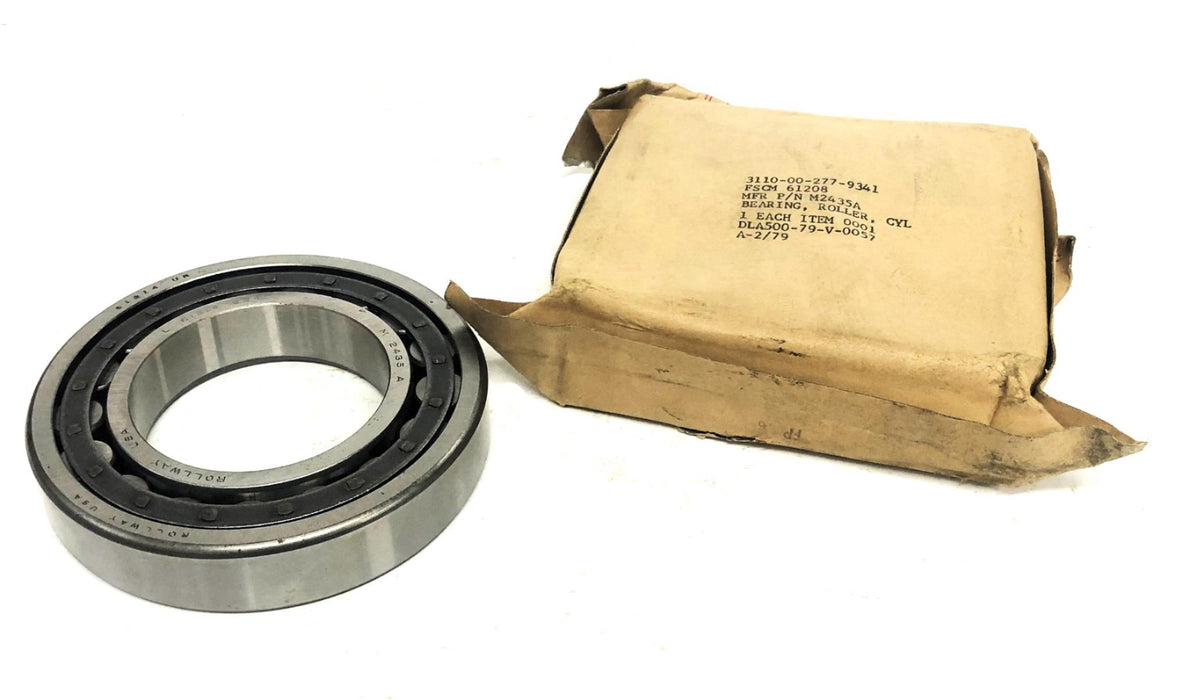 Rollway Cylindrical Roller Bearing M2435A (L-61214-UK-101) NOS
