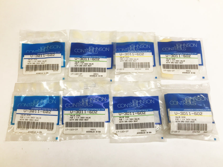 Johnson Controls Replacement Valve Disc V-3011-602 [Lot of 8] NOS