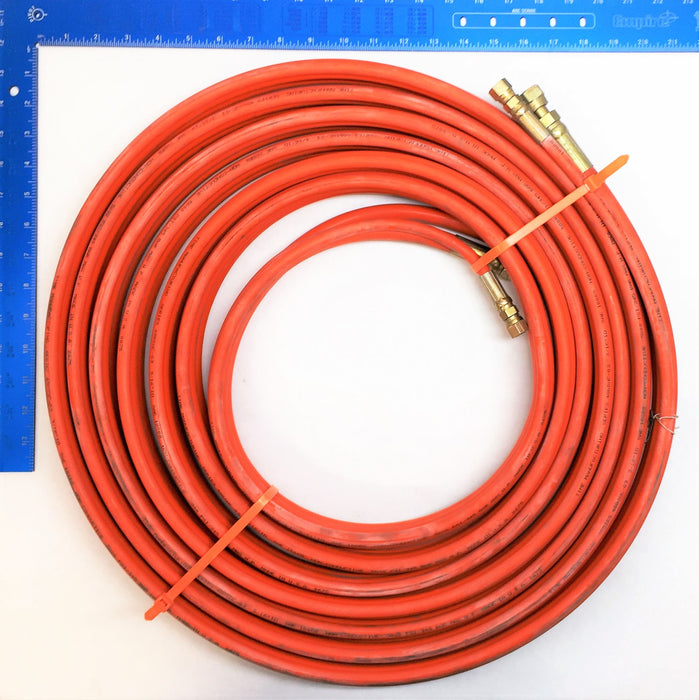 TIME MANUFACTURING 25' Thermoplastic Hydraulic 3/16" Hose 4800NC-03 NOS