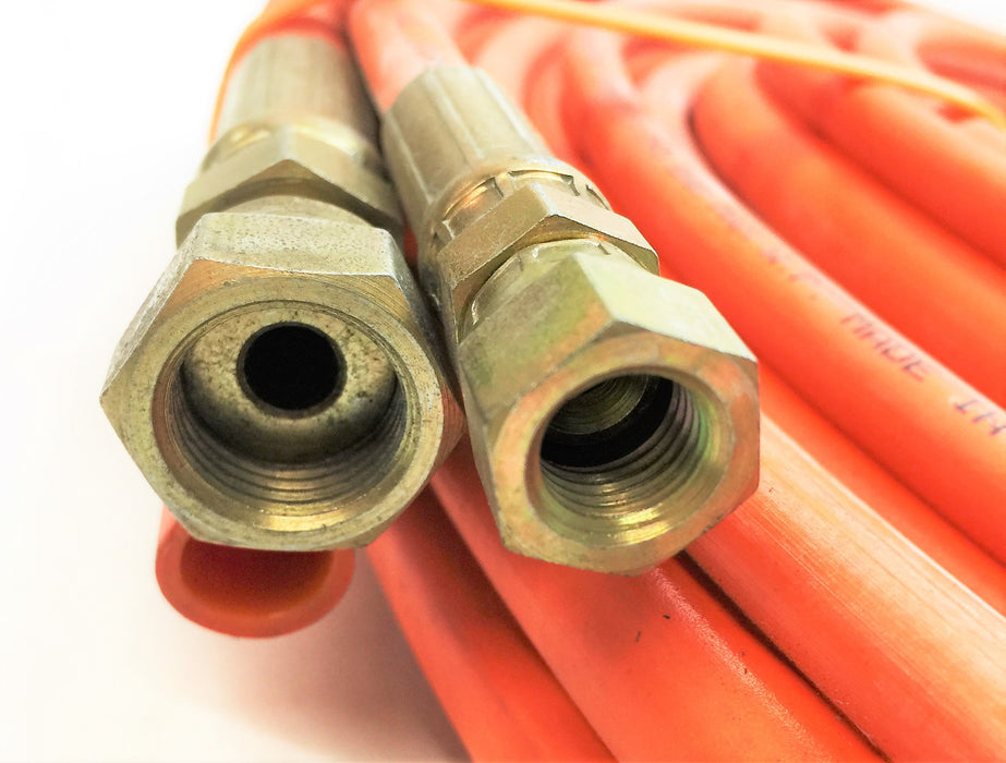 TIME MANUFACTURING 25' Thermoplastic Hydraulic 3/16" Hose 4800NC-03 NOS
