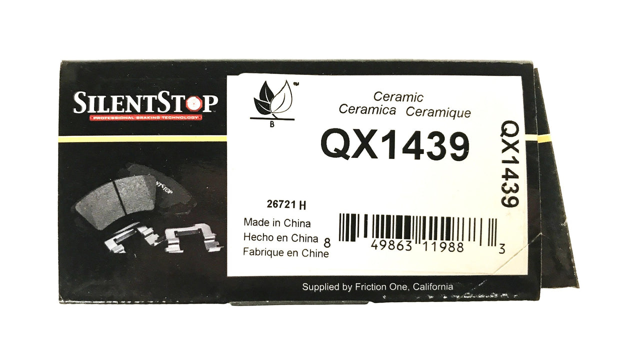 Silent Stop Semi-Metallic Brake Pad Kit QX1439 NOS