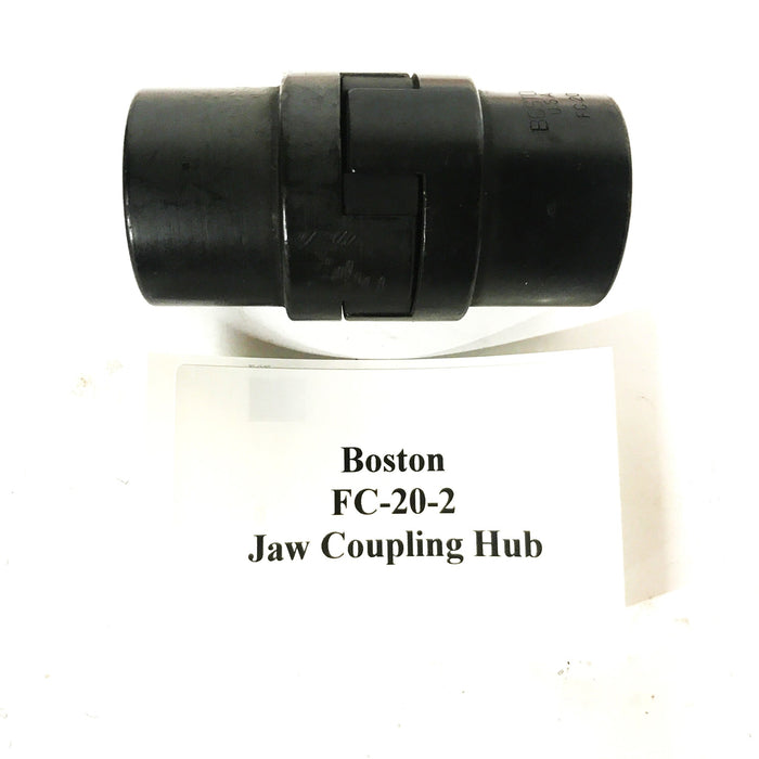 Boston Black Jaw Coupling Hub Assembly FC-20-2 NOS