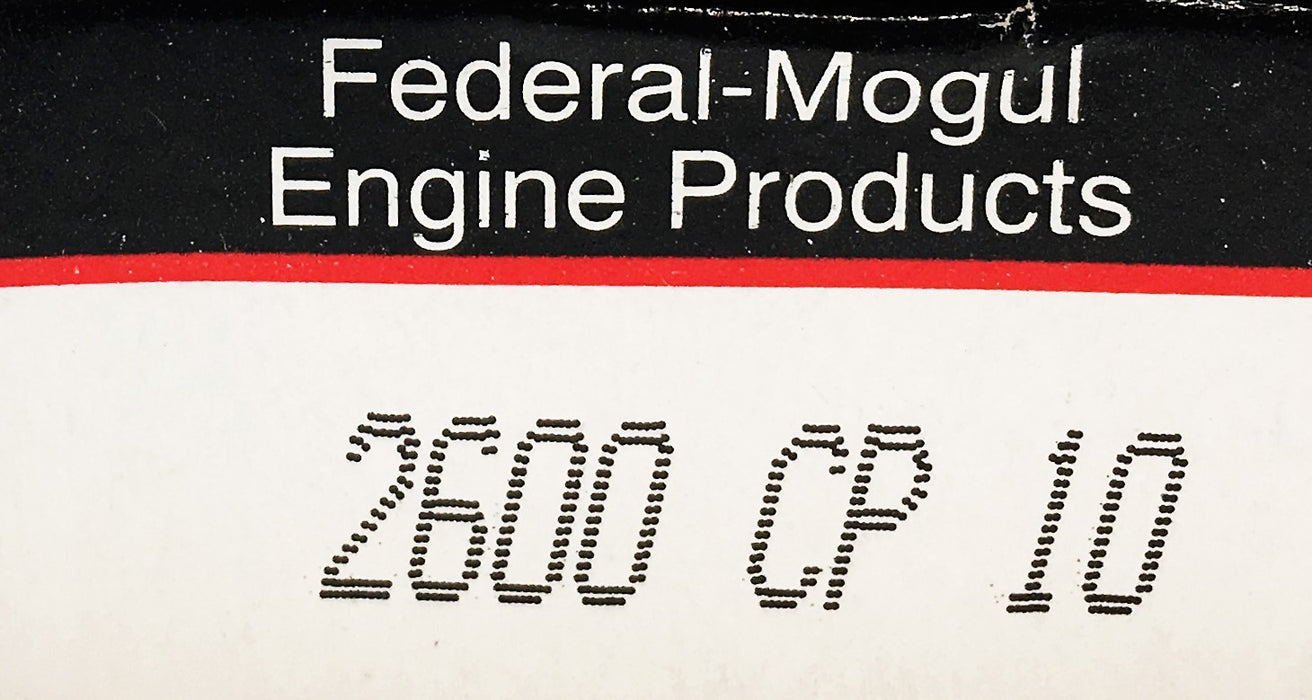 Federal Mogul Engine Connecting Rod Bearing Set 2600CP 10 [Lot of 4] NOS