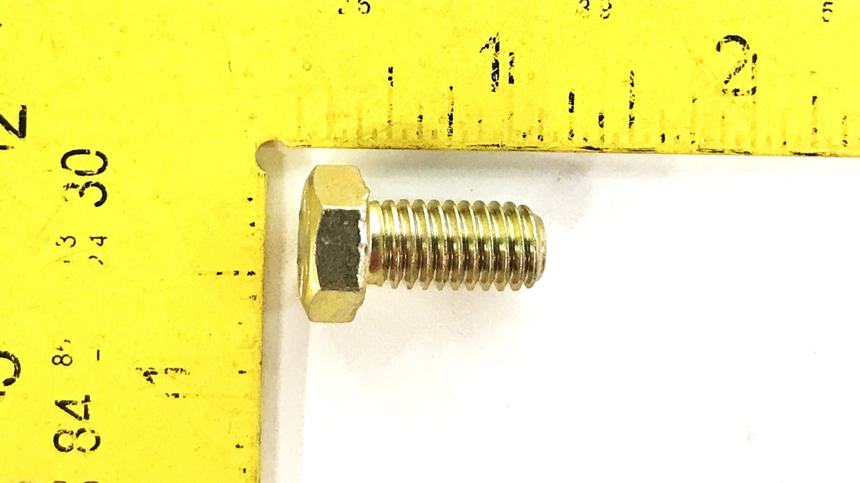 Infasco 3/8"-16 x 3/4" Yellow Zinc Plated Hex Head Screw, Box of 94, NOS