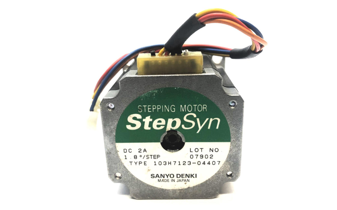 Sanyo Denki Stepping Motor 103H7123-04407 NOS