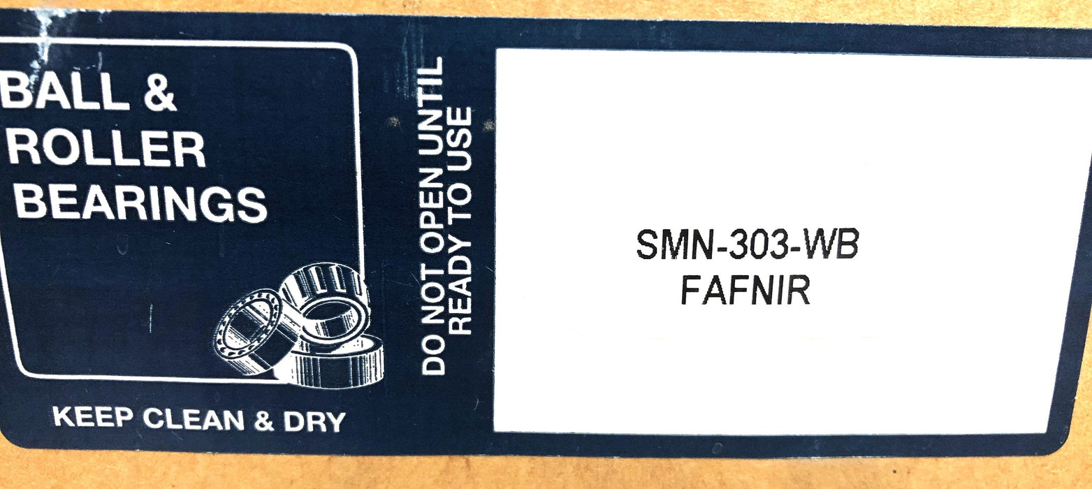 Fafnir Ball Bearing Insert SMN303WB NOS