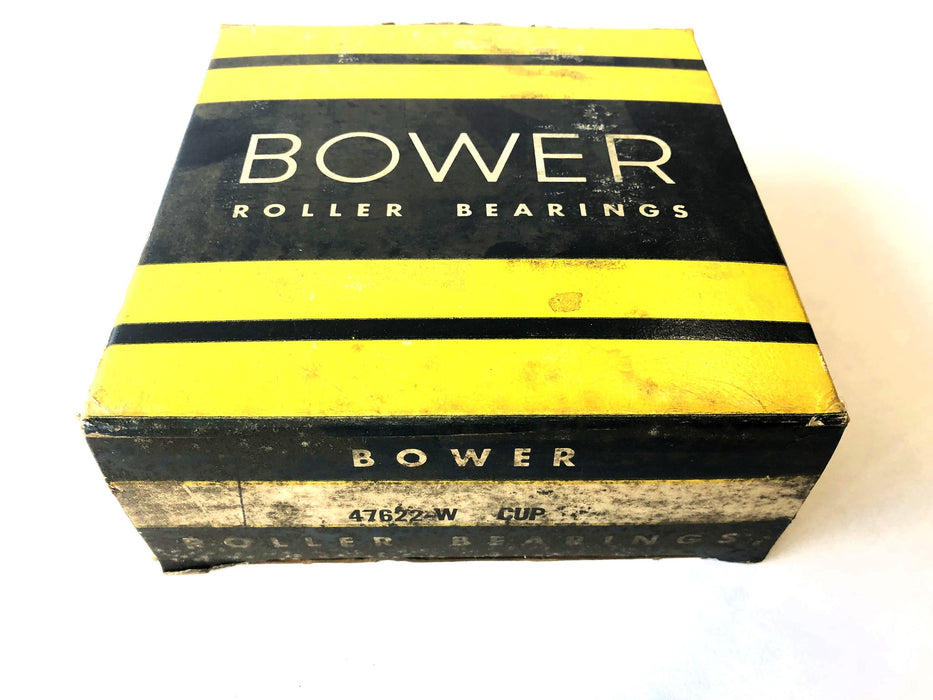 Bower Tapered Roller Bearing Cup 47622-W NOS