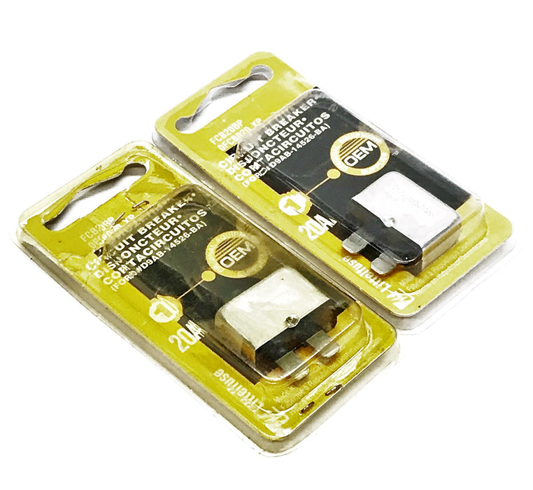 Littelfuse Breaker FCB20BP [Lot of 2] NOS