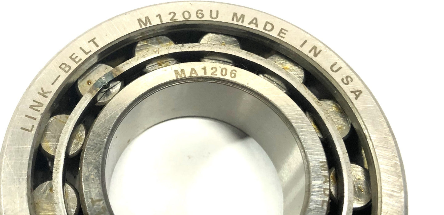 Link-Belt Cylindrical Roller Bearing M1206U/MA1206 NOS