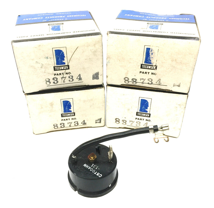 Tecumseh Compressor Overload Relay 83734 [Lot of 4] NOS