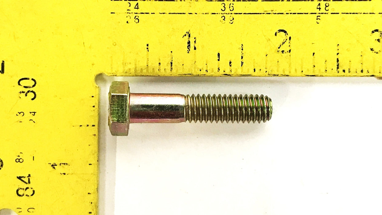 Papco 5/16" x 1-1/2" Grade 8 Yellow Zinc Plated Screw, Box of 100, 079-448 NOS