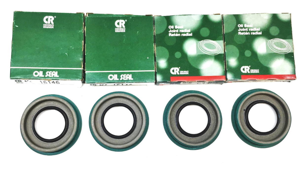 Chicago Rawhide Oil Seal 16146 [Lot of 4] NOS