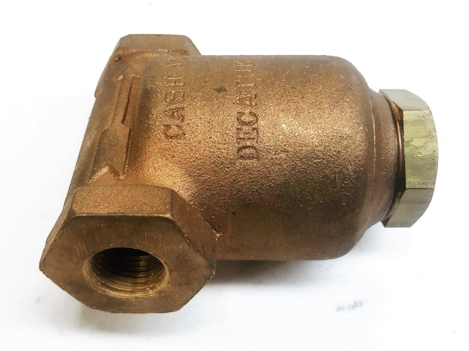 Cash Acme 1/2" Bronze Type "S" Strainer Valve S300 NOS