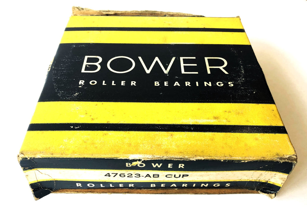 Bower Tapered Roller Bearing Cup 47623-AB NOS