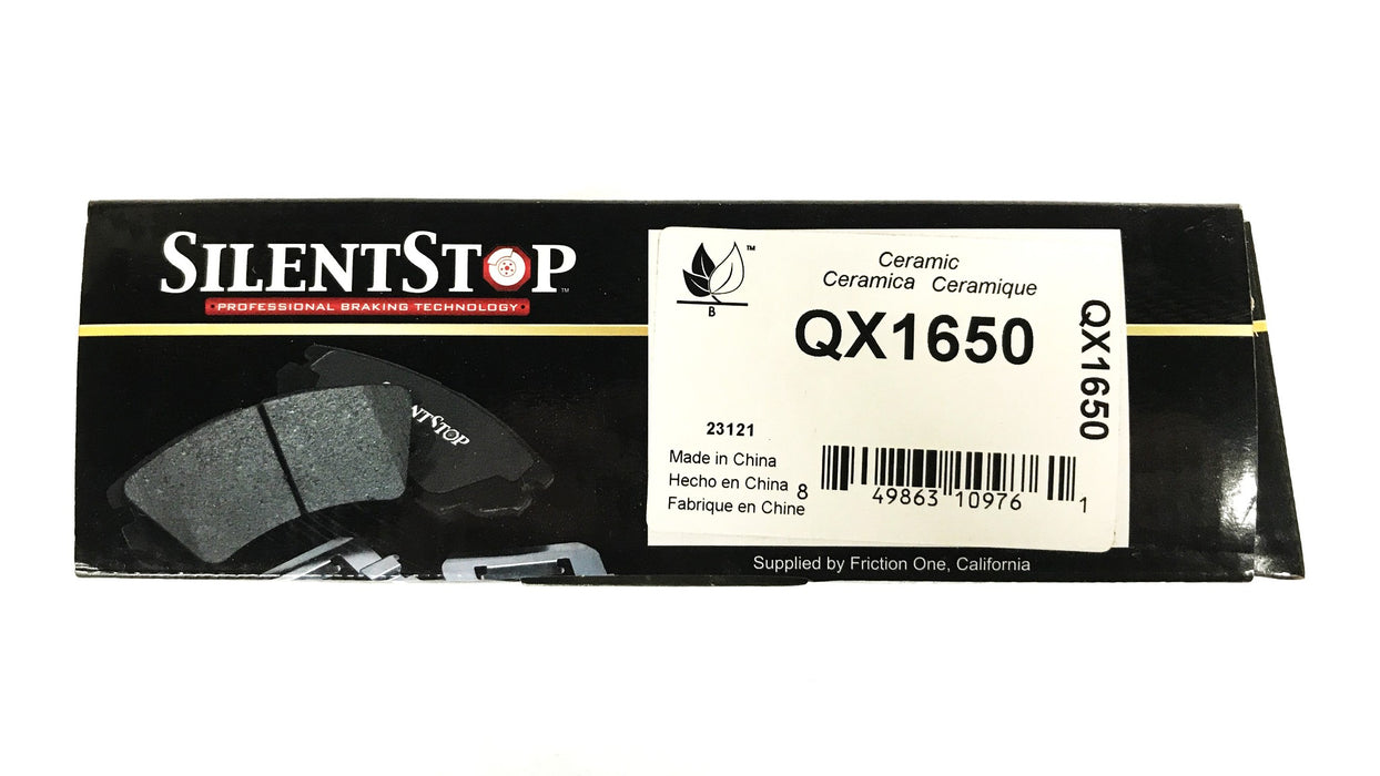 Silent Stop Semi-Metallic Brake Pad Kit QX1650 NOS