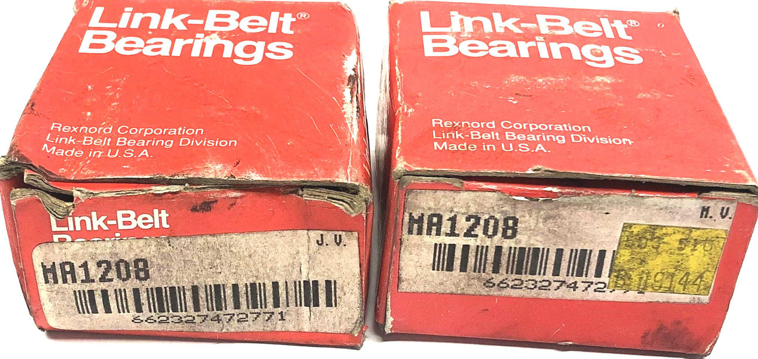 Link-Belt Cylindrical Roller Bearing Inner Ring MA1208 [Lot of 2] NOS