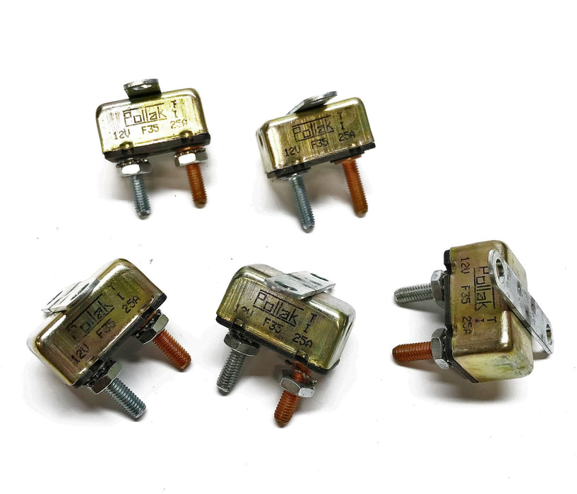 Pollak Circuit Breaker 54-525 [Lot of 5] NOS