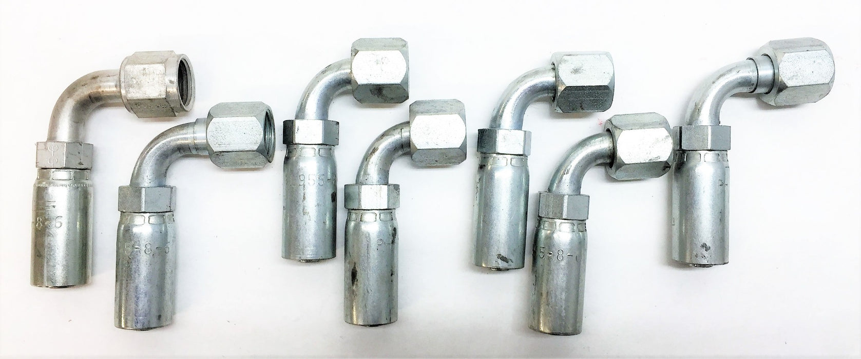 PARKER Parflex Female Swivel 90° Elbow / Medium Drop 1L955-8-6 [Lot of 7] NOS