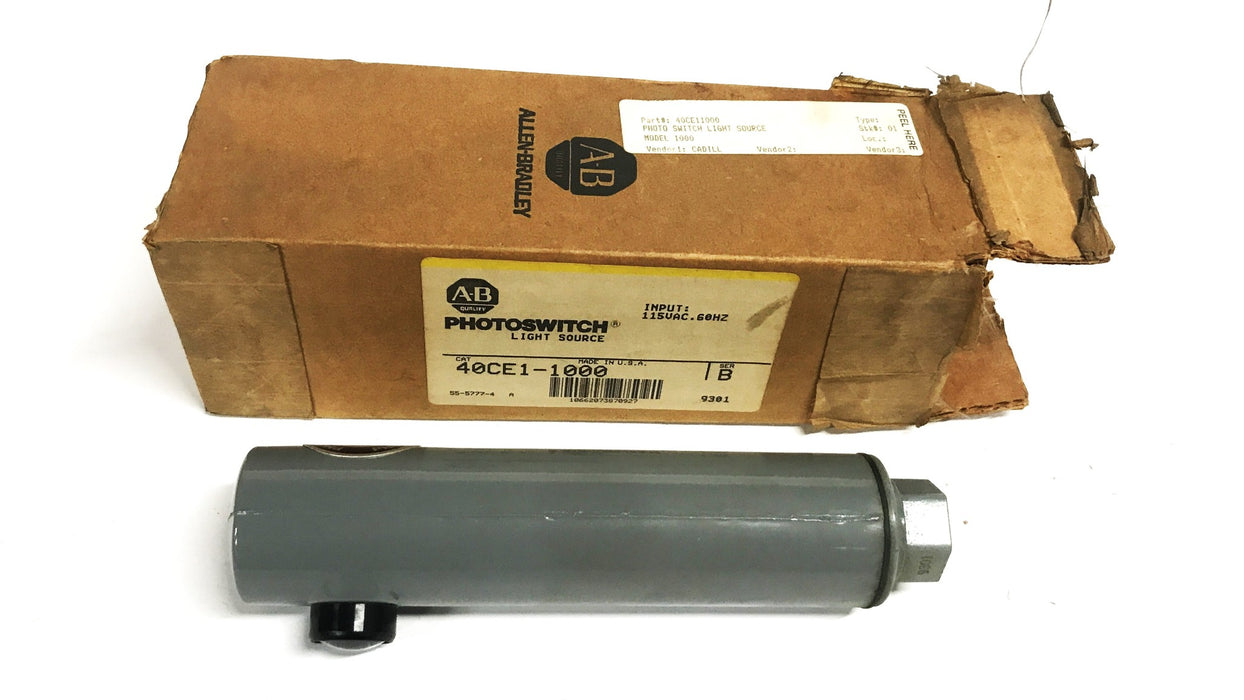 Allen Bradley Photo Switch Light Source 40CE1-1000 NOS