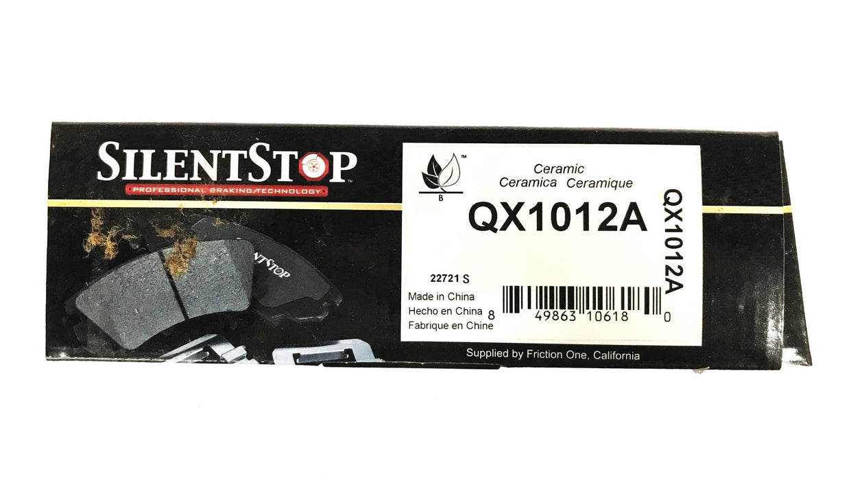 Silent Stop Semi-Metallic Brake Pad Kit 	QX1012A NOS