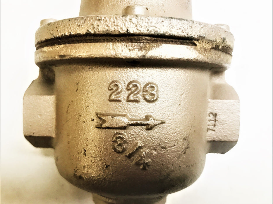 Watts Brass 3/4" Pressure Reducing Valve LF223 NOS