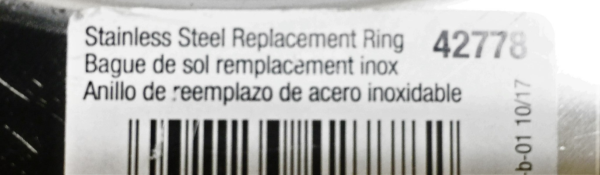 Oatey Stainless Steel Replacement Ring 42778 [Lot of 3] NOS
