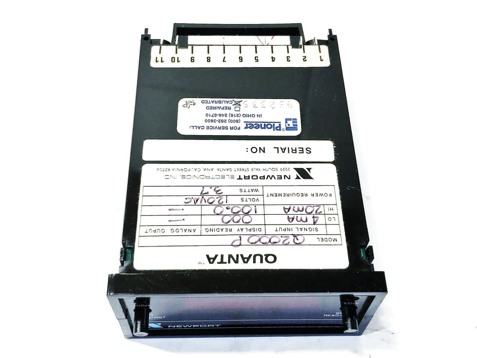 Newport Quanta Digital Panel Meter Q2001P