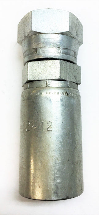 PARKER Parflex Hose Fitting 10655-12-12 NOS