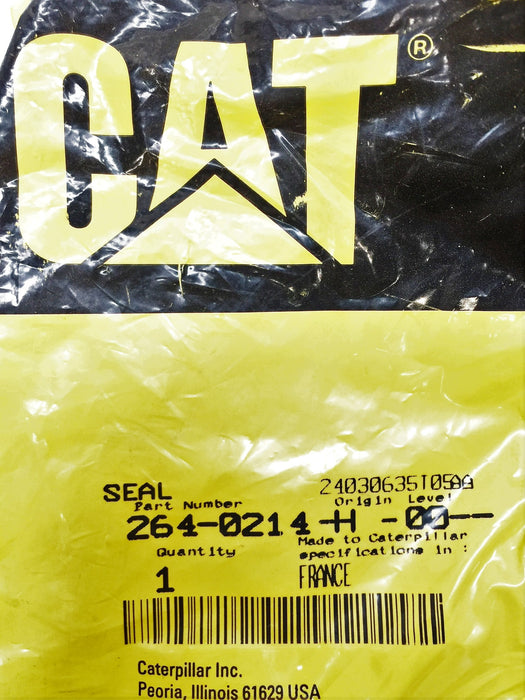 Caterpillar/CAT Glass Seal 264-0214 NOS