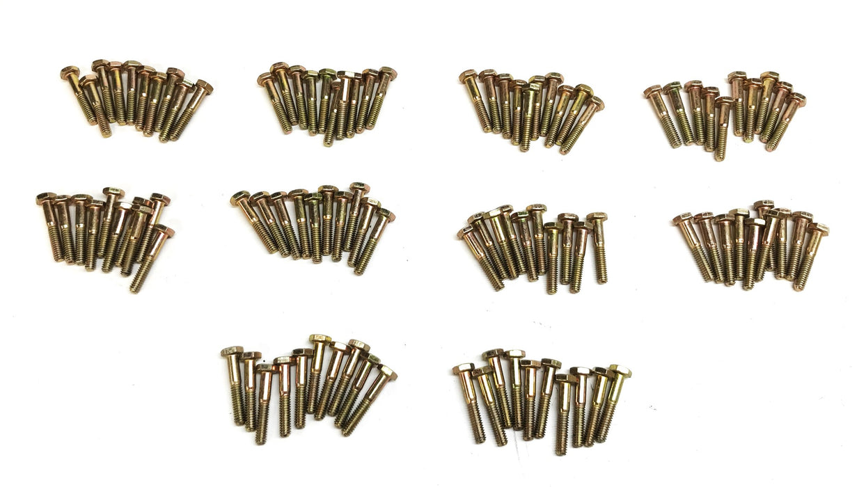 Infasco 1/4"-20 x 1-1/2" Grade 8 Hex Head Cap Screw, Box of 100, [Lot of 2] NOS