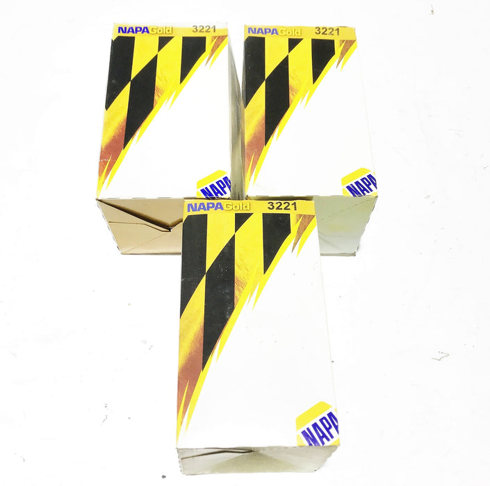NAPA Gold Fuel Filter 3221 [Lot of 3] NOS