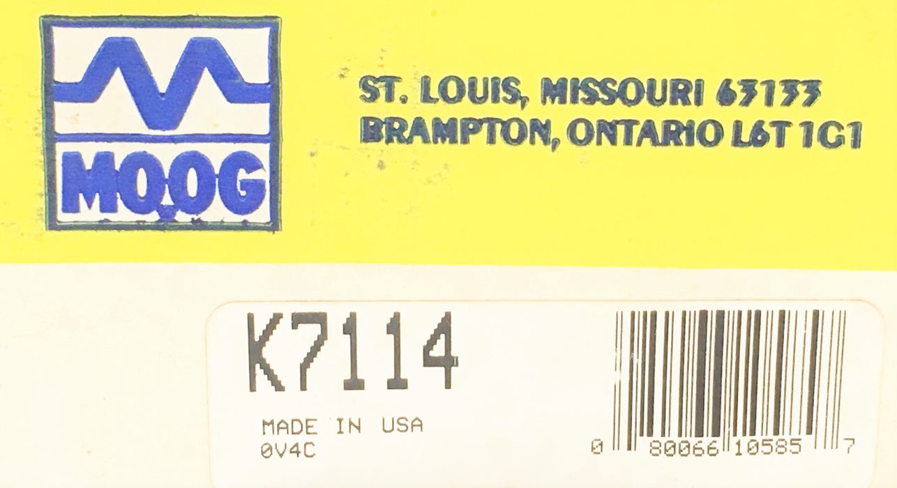 Moog Suspension Strut Rod Bushing Kit K7114 NOS