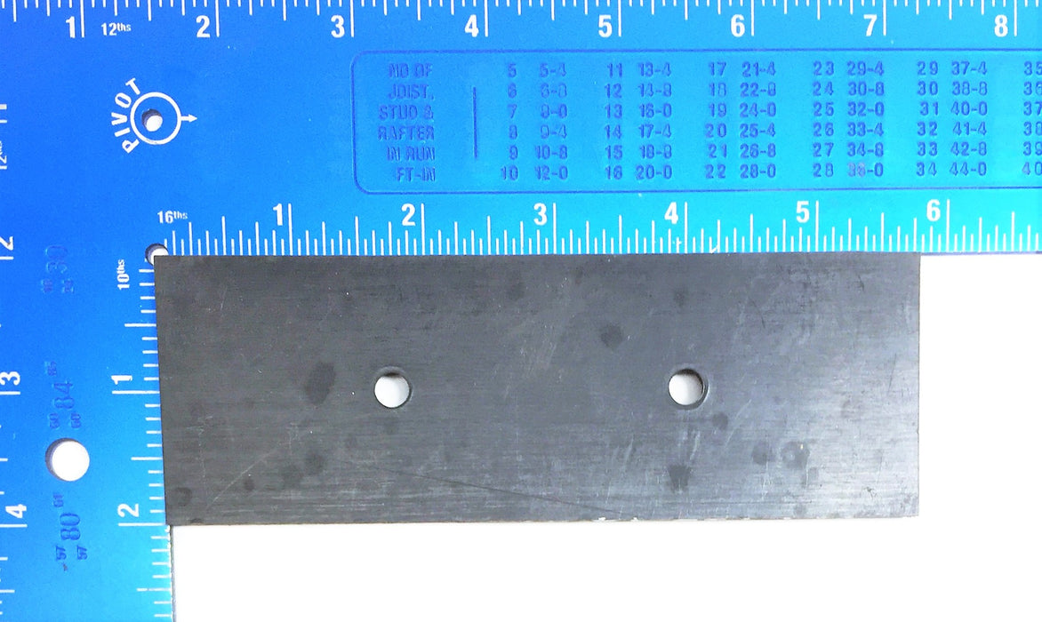 UNBRANDED 5-3/4" X 2" X 1/4" Polyfab Inner Boom Slide 10075-1 [Lot of 2] NOS