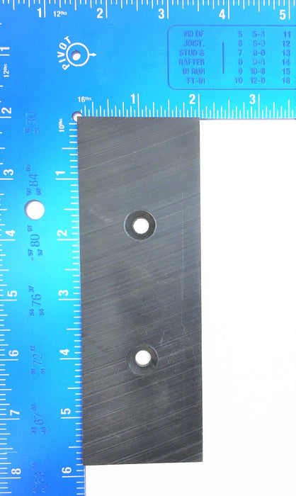 UNBRANDED 5-3/4" X 2" X 1/4" Polyfab Inner Boom Slide 10075-1 [Lot of 2] NOS