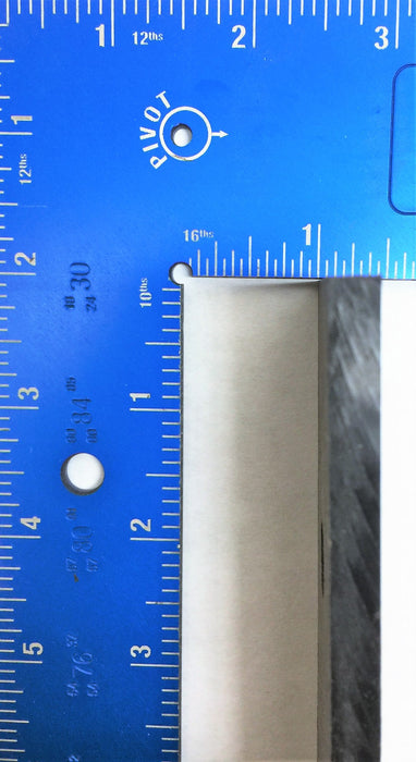 UNBRANDED 5-3/4" X 2" X 1/4" Polyfab Inner Boom Slide 10075-1 [Lot of 2] NOS
