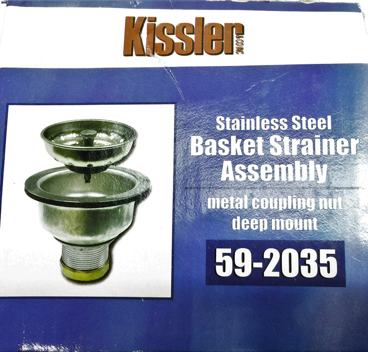 Kissler Sink Strainer Assembly 59-2035 NOS