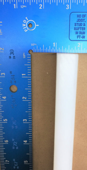 UNBRANDED 7-1/2" X 3" X 1/2" Lower Boom Side Slide Pad 6526-1 NOS