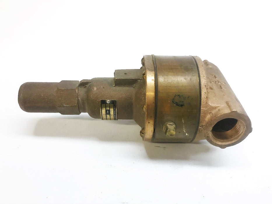 Clayton "CLA-VAL" 3/4" Bronze Safety Relief Valve (160 PSI) 55B-43195 NOS