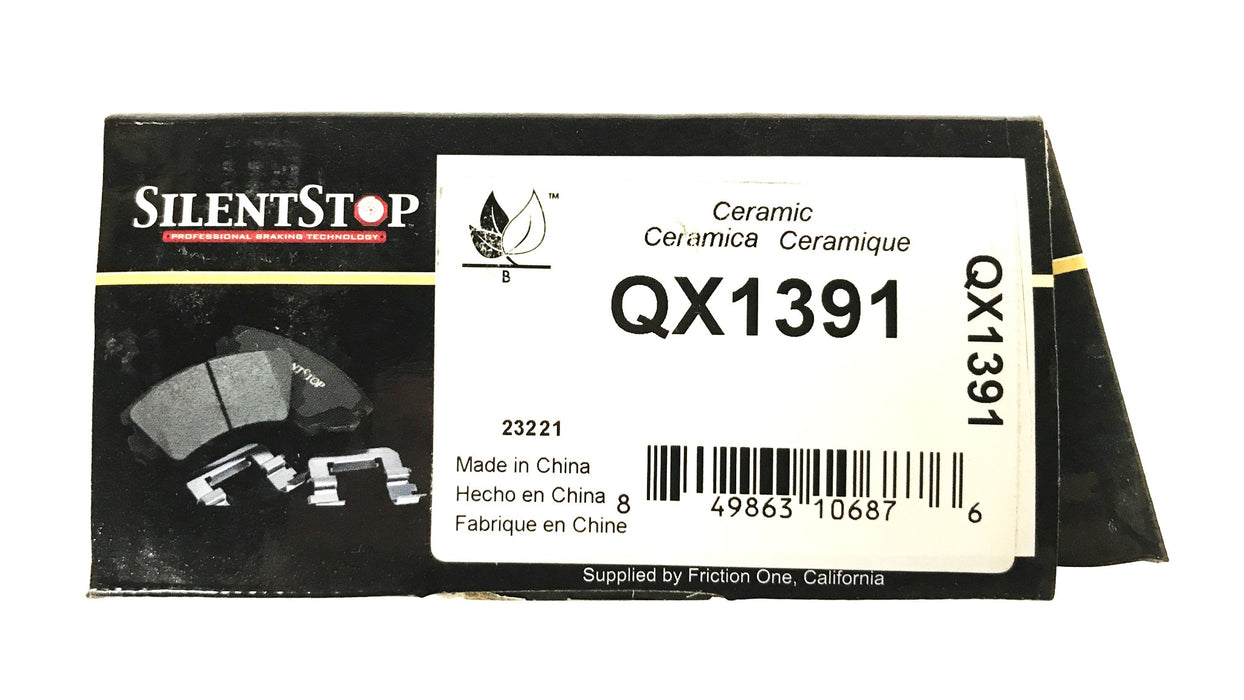 Silent Stop Semi-Metallic Brake Pad Kit QX1391 NOS