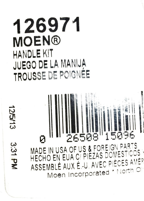 Moen Handle Kit 126971 NOS