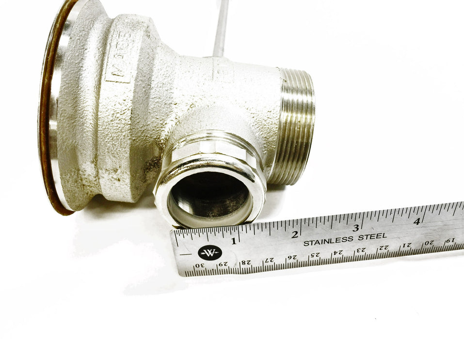 FMP Waste Drain Valve 3" x 2-1/2" x 1-1/2" w/Lever 2178 NOS