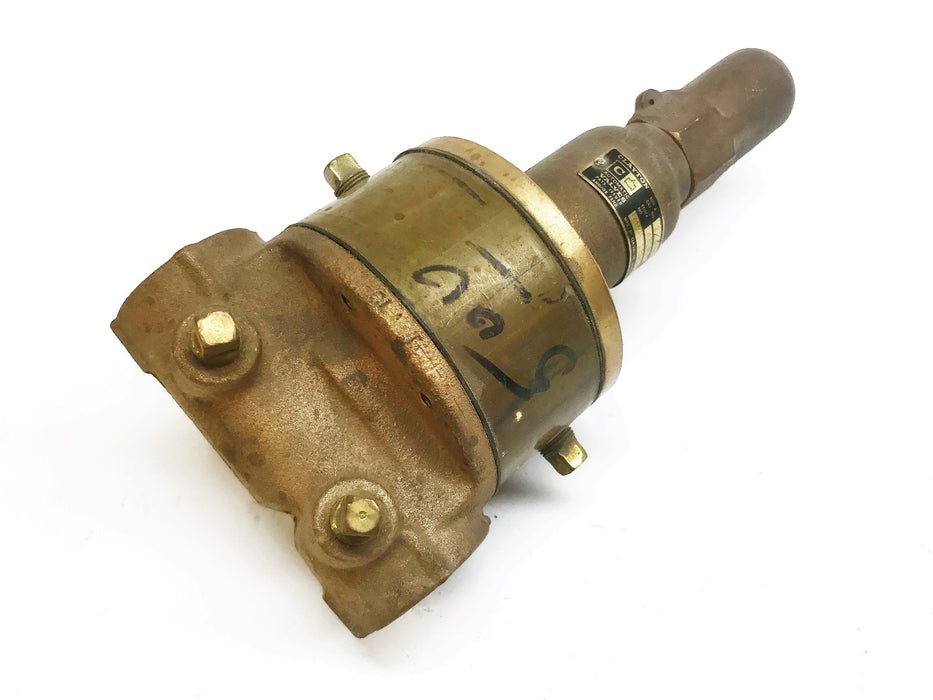 Clayton "CLA-VAL" 3/4" Bronze Safety Relief Valve (160 PSI) 55B-43195 NOS