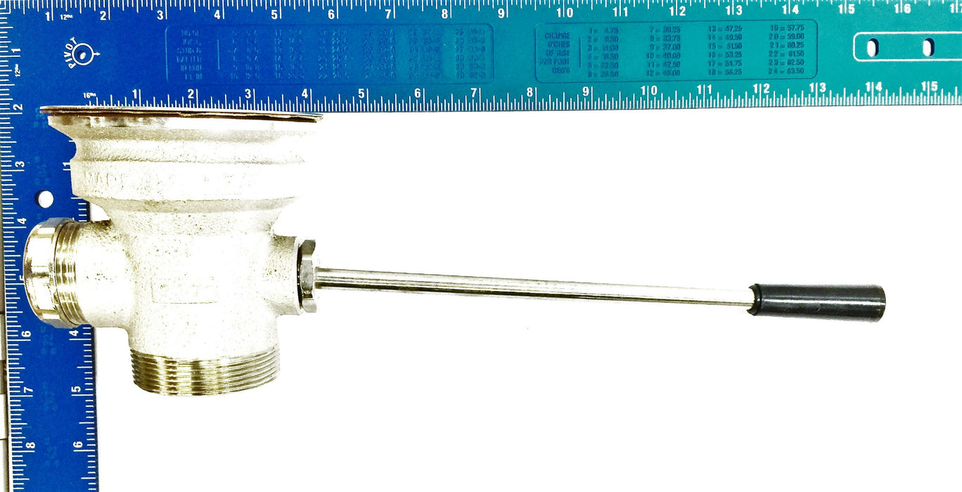 FMP Waste Drain Valve 3" x 2-1/2" x 1-1/2" w/Lever 2178 NOS