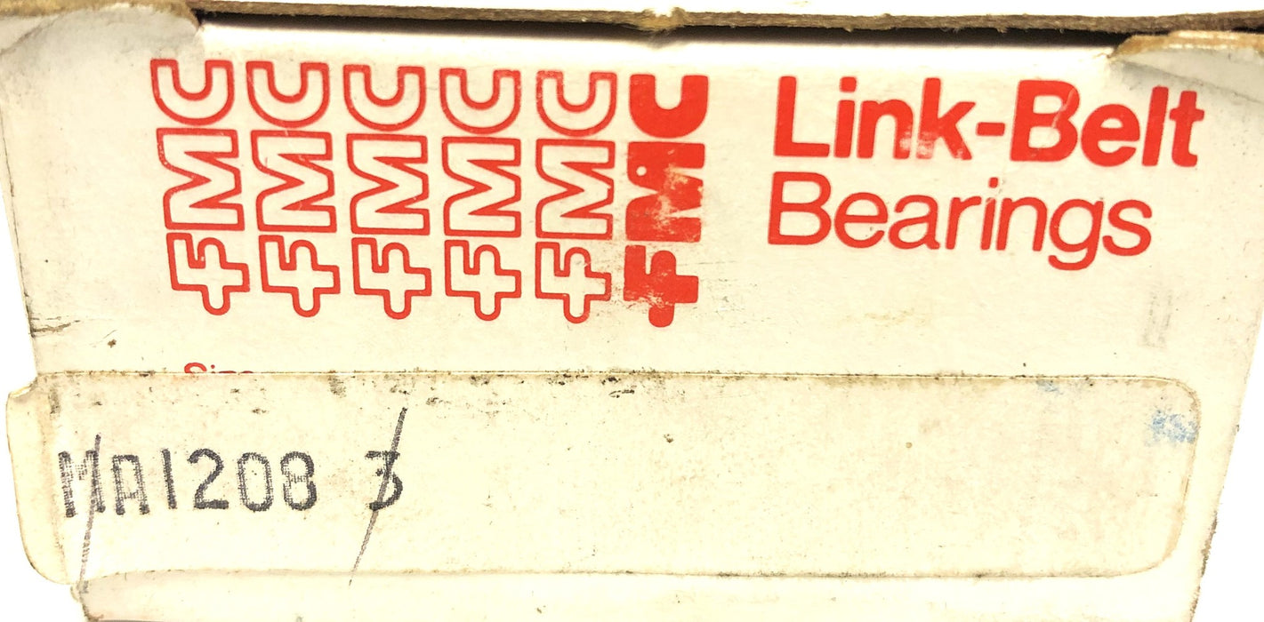Link-Belt Cylindrical Roller Bearing Cam Follower MA1208-3 [Lot of 3] NOS