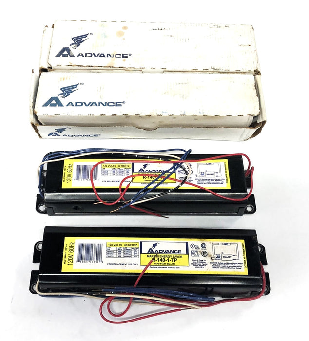 Advance Ballast 120V 60Hz Rapid Start Ballast R140TP [Lot of 2] USED