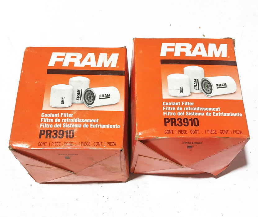 Fram Coolant Filter PR3910 [Lot of 2] NOS