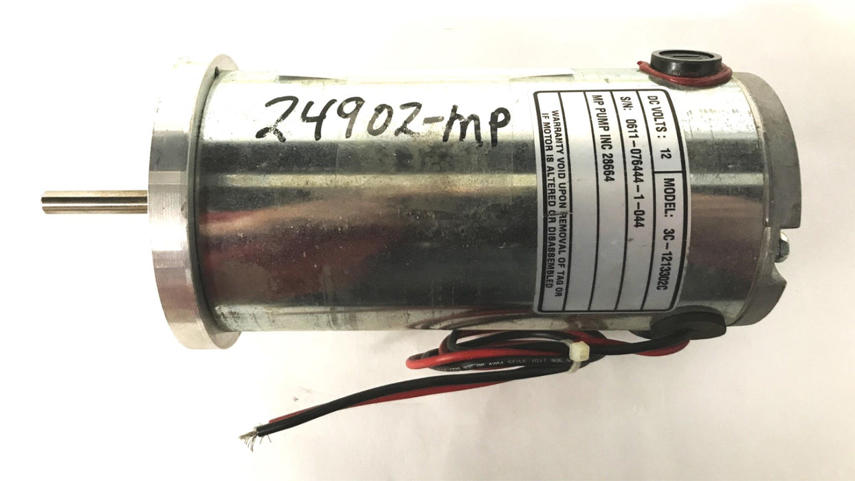 MP Pumps 12VDC Pump Motor (Silver) 3C-1213302C NOS