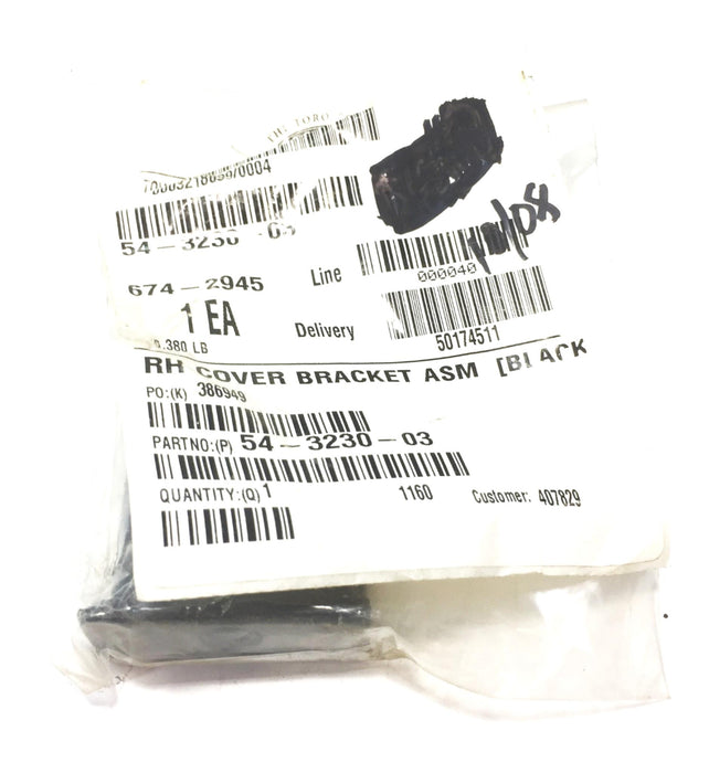 Toro OEM Right Hand Cover Bracket Assembly 54-3230-03 NOS